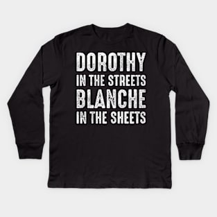 Dorothy In The Streets Kids Long Sleeve T-Shirt